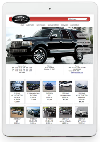 Car Dealer Website | Desktop Design 10
