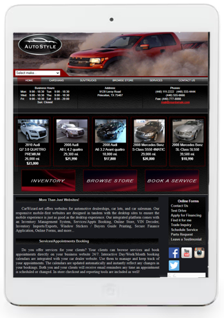 Car Dealer Website | Desktop Design 2