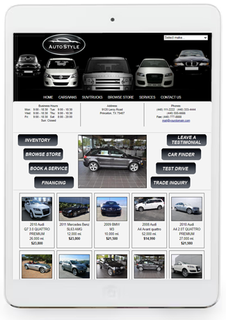 Car Dealer Website | Desktop Design 22