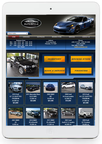 Car Dealer Website | Desktop Design 5