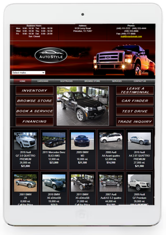 Car Dealer Website | Desktop Design 9
