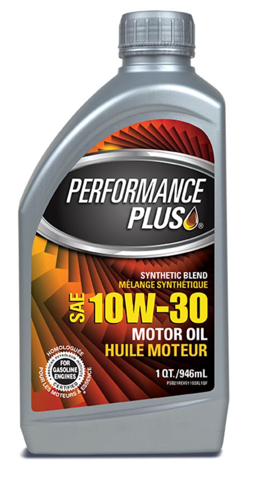Performance Plus® 10W-30 Synthetic Blend