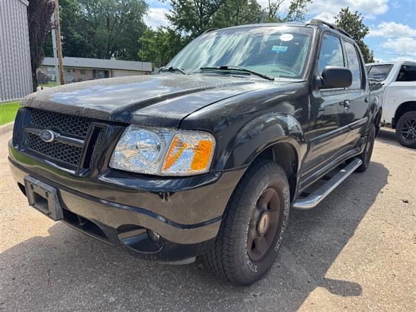 Black 2005 Ford Explorer Sport Trac Adrenalin Crew Cab Pickup Truck Rear-Wheel Drive Automatic