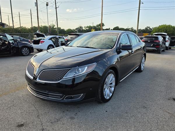 Black 2014 Lincoln MKS Sedan Front-Wheel Drive Automatic
