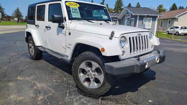 2018 Jeep Wrangler Unlimited Sahara 4WD