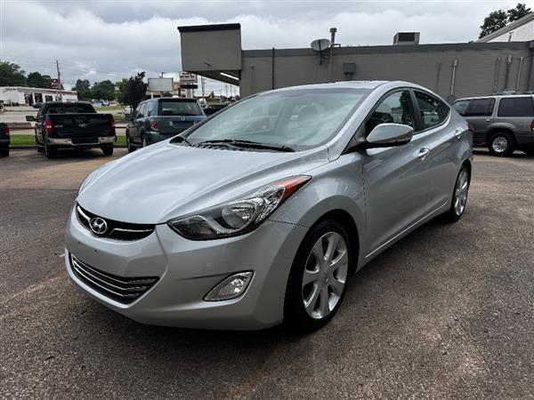 Silver 2012 Hyundai Elantra Sedan Front-Wheel Drive Automatic