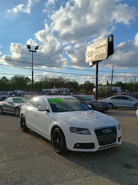 2010 Audi A4 2.0 T Sedan FrontTrak Multitronic