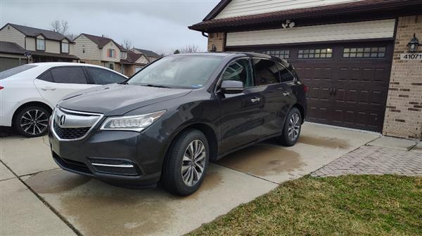 2016 Acura MDX SH-AWD 9-Spd AT w/Tech Package