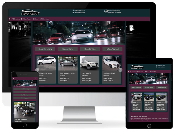 Website theme 7