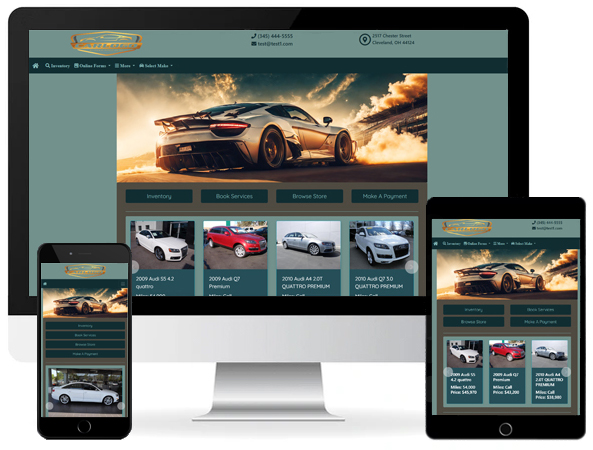 Website theme 16