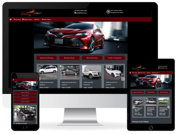 Website theme 9